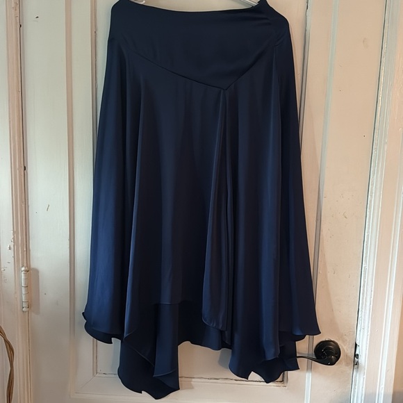 Ted Baker Navy Satin Dress - Picture 4 of 5